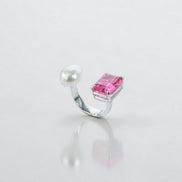 Hibiscus Pearl Ring