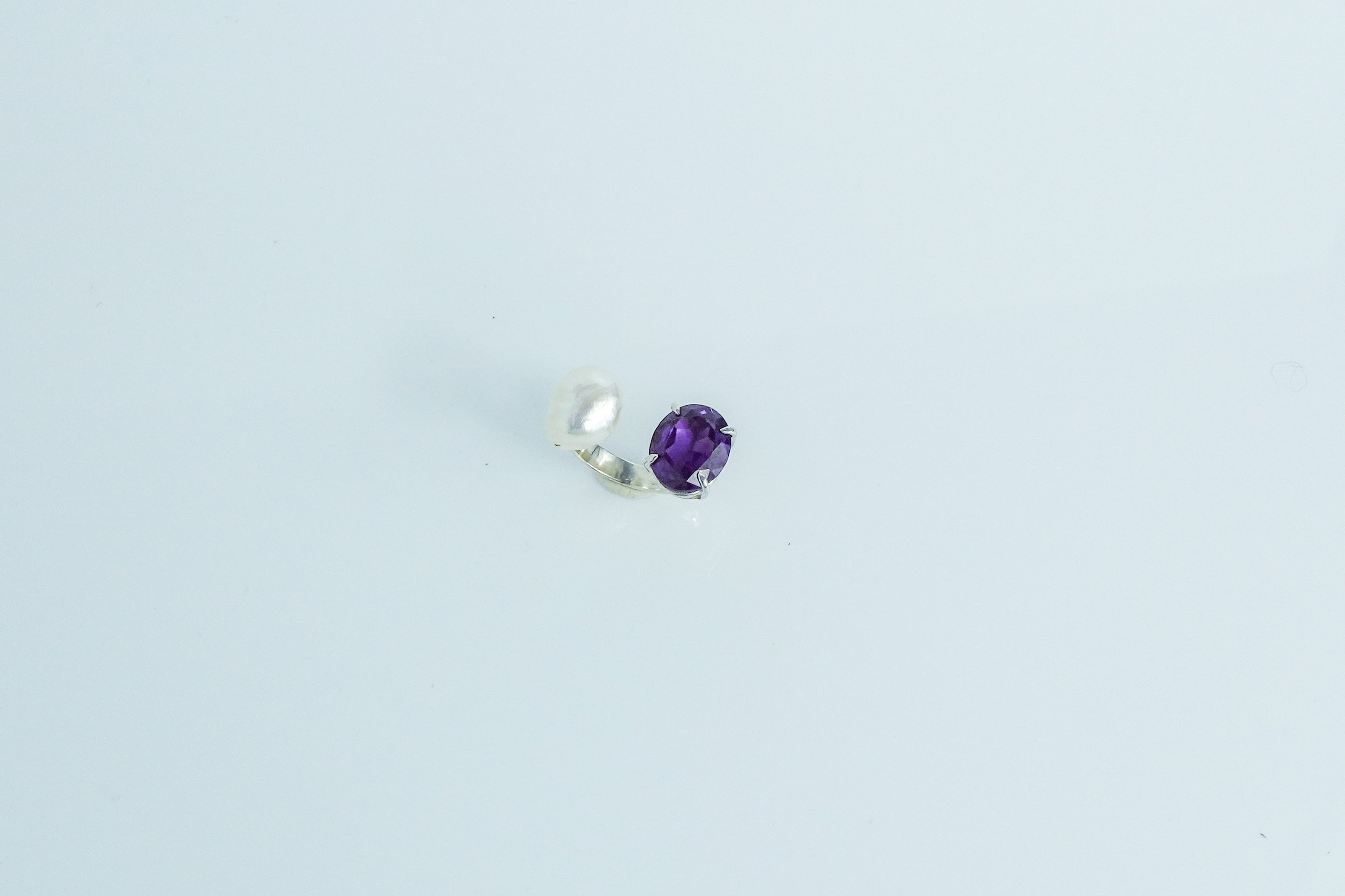 Orchid Pearl Ring