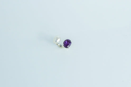 Orchid Pearl Ring