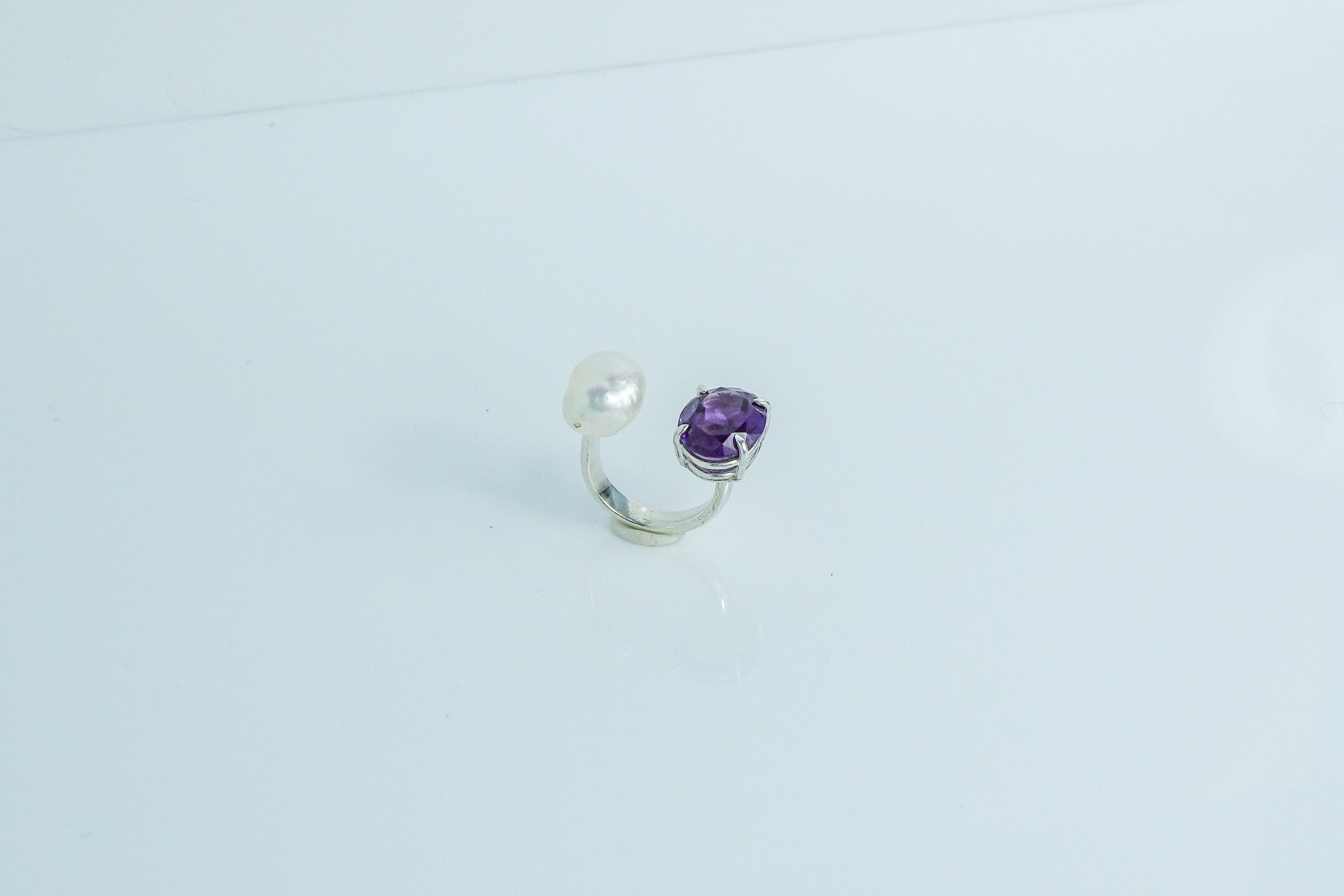 Orchid Pearl Ring