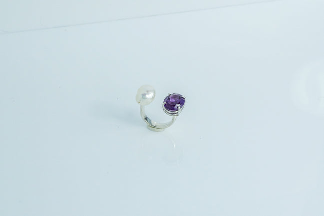 Orchid Pearl Ring
