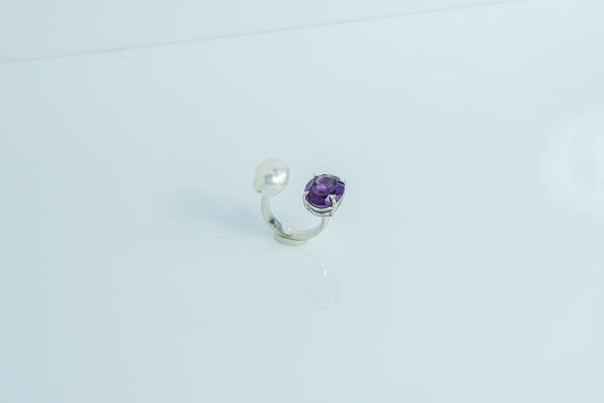 Orchid Pearl Ring