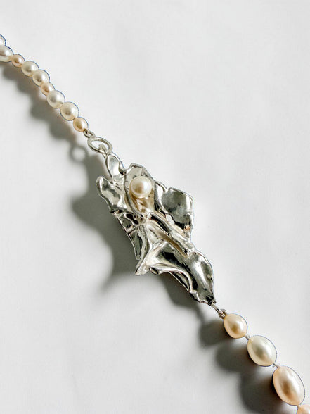 Seaweed Pearl Necklace